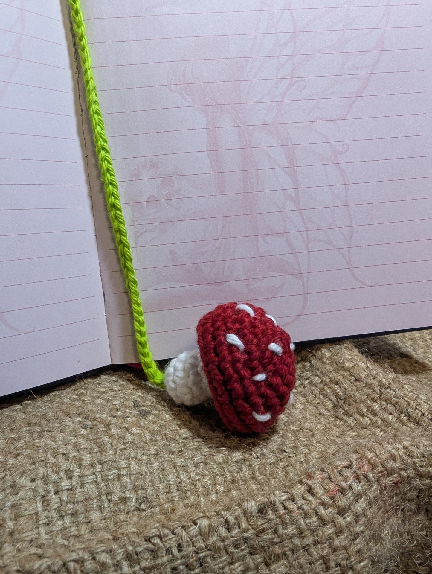 Mushroom Bookmark