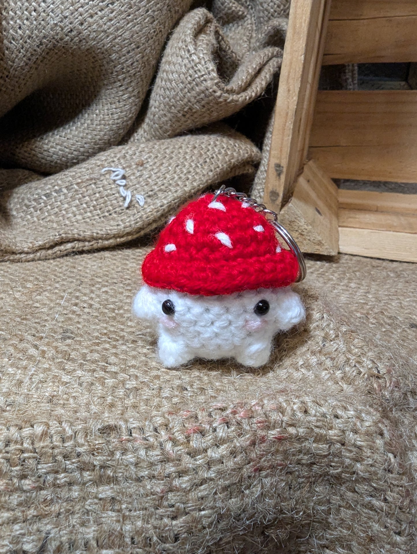 Keychain Mushroom