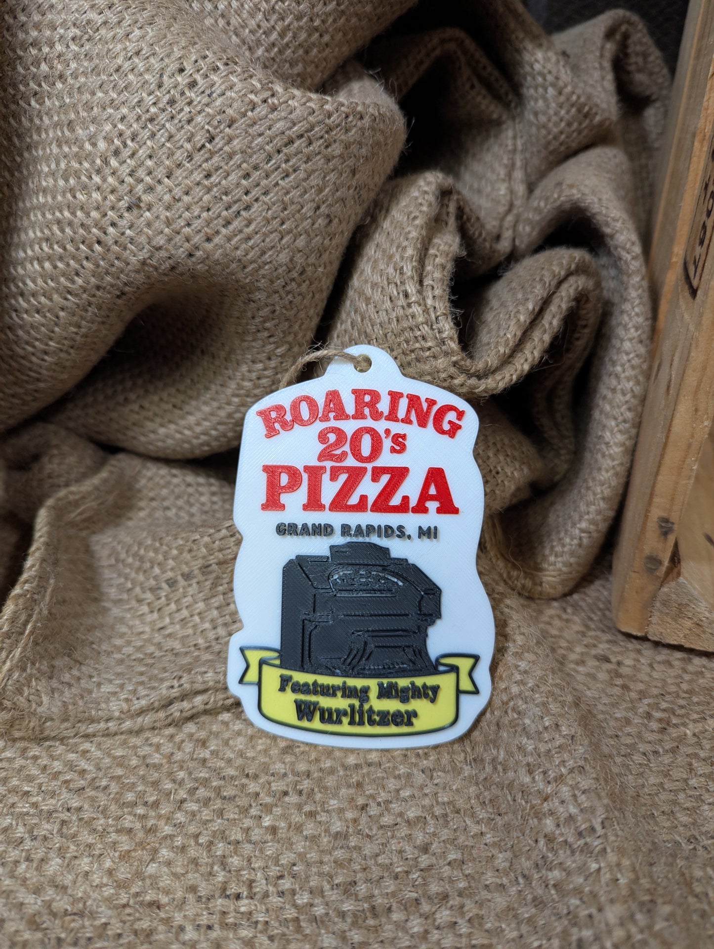 Roarin' 20's Pizza Ornament