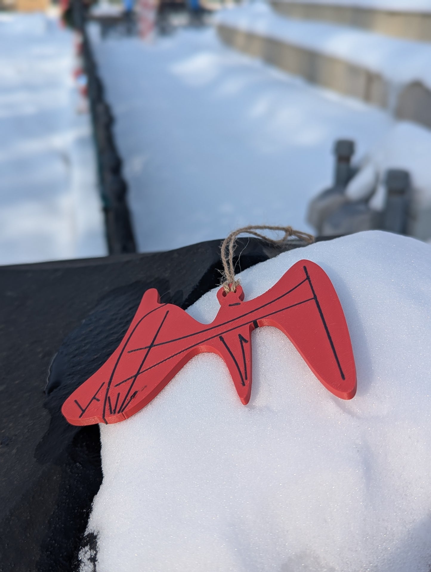 3D Printed Calder Ornament – Iconic Grand Rapids Sculpture