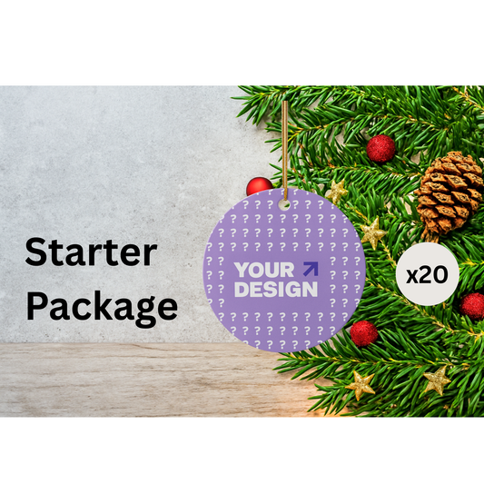 Starter Run – Up to 20 Ornaments ($299)