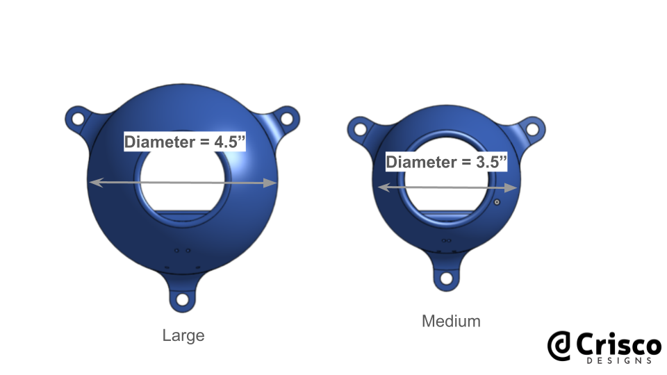 3D Printed Frog Pod Hide | Terrarium Frog Home | Arboreal Amphibian Shelter – Medium & Large Sizes