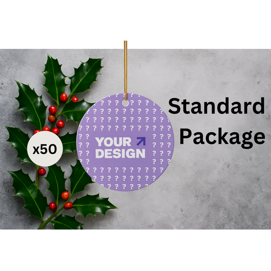 Standard Run – Up to 50 Ornaments ($499)