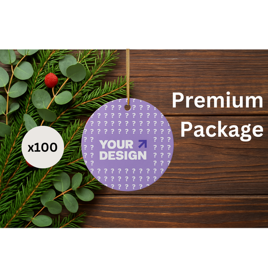 Premium Run – Up to 100 Ornaments ($999)