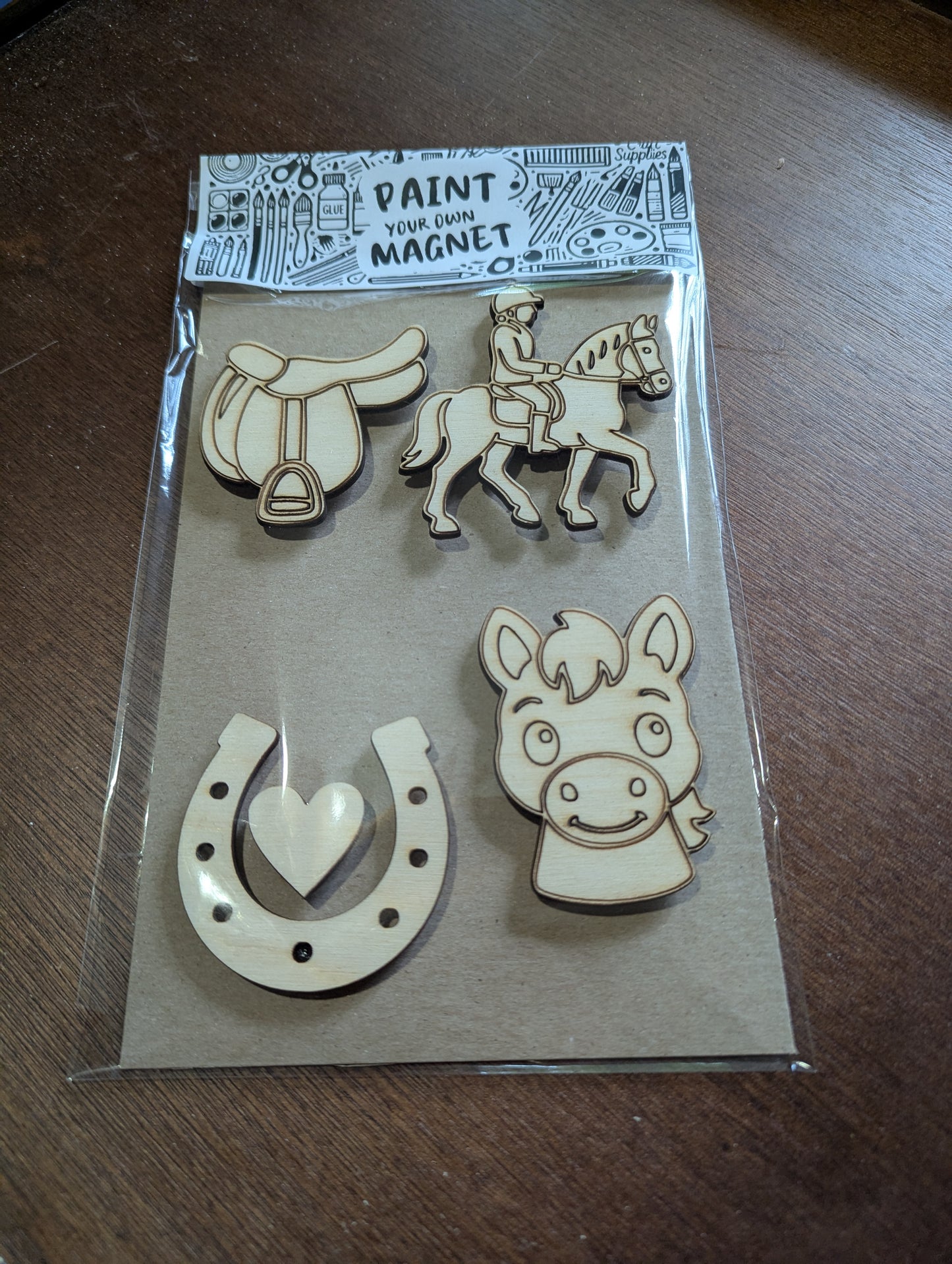 Paint-Your-Own Magnet Kit – Laser Cut Fun for All Ages