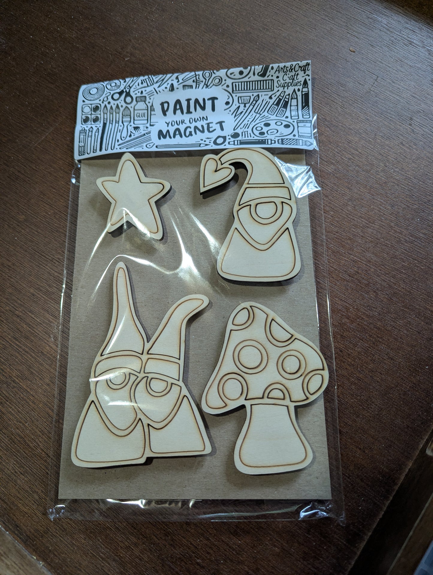Paint-Your-Own Magnet Kit – Laser Cut Fun for All Ages