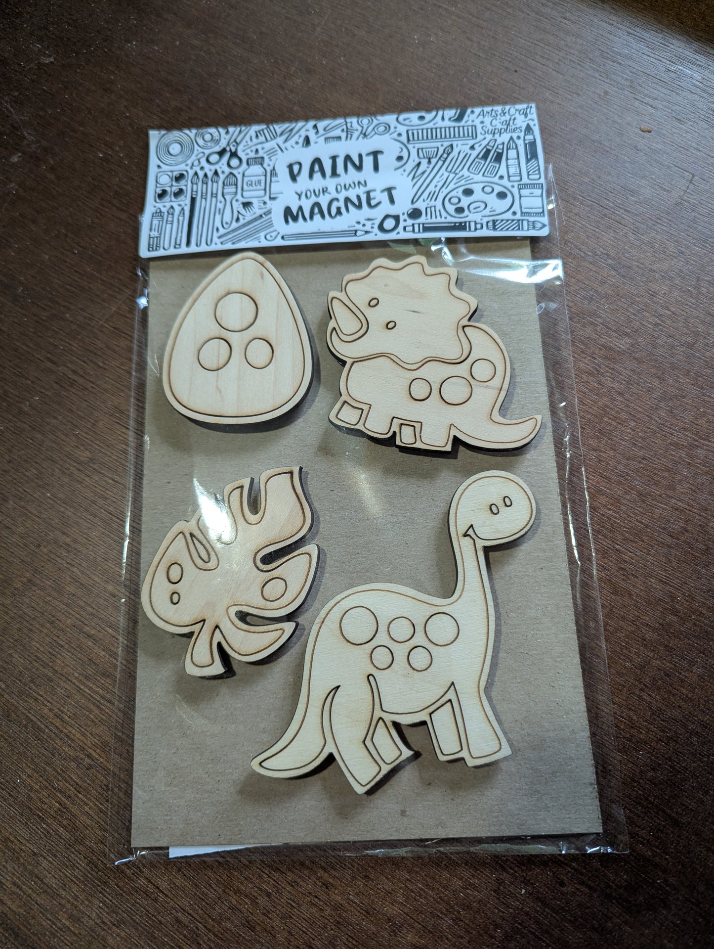 Paint-Your-Own Magnet Kit – Laser Cut Fun for All Ages
