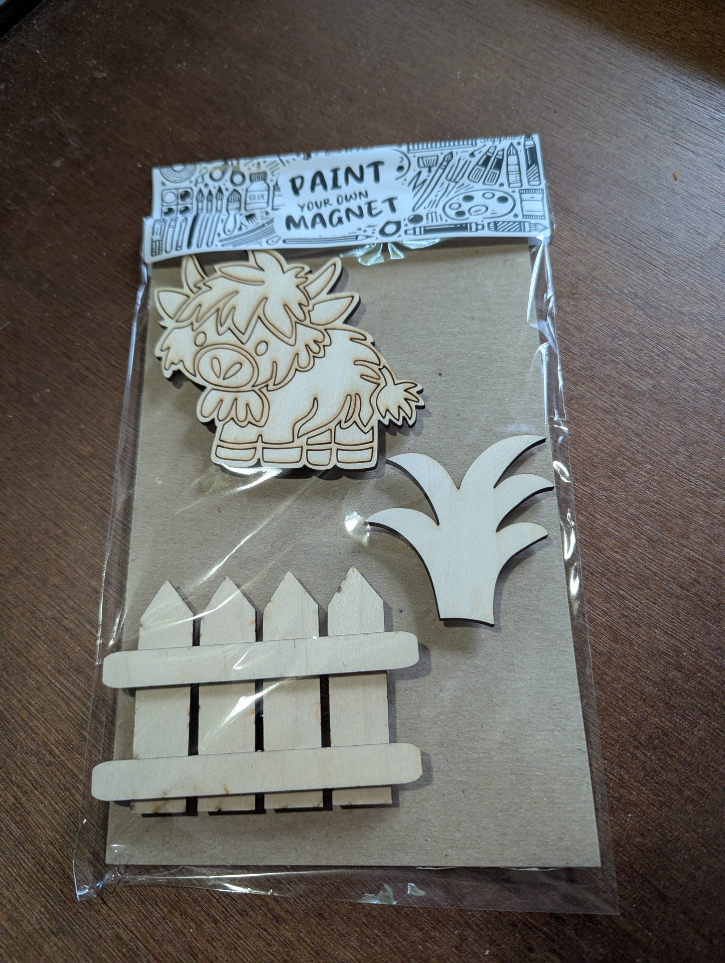 Paint-Your-Own Magnet Kit – Laser Cut Fun for All Ages