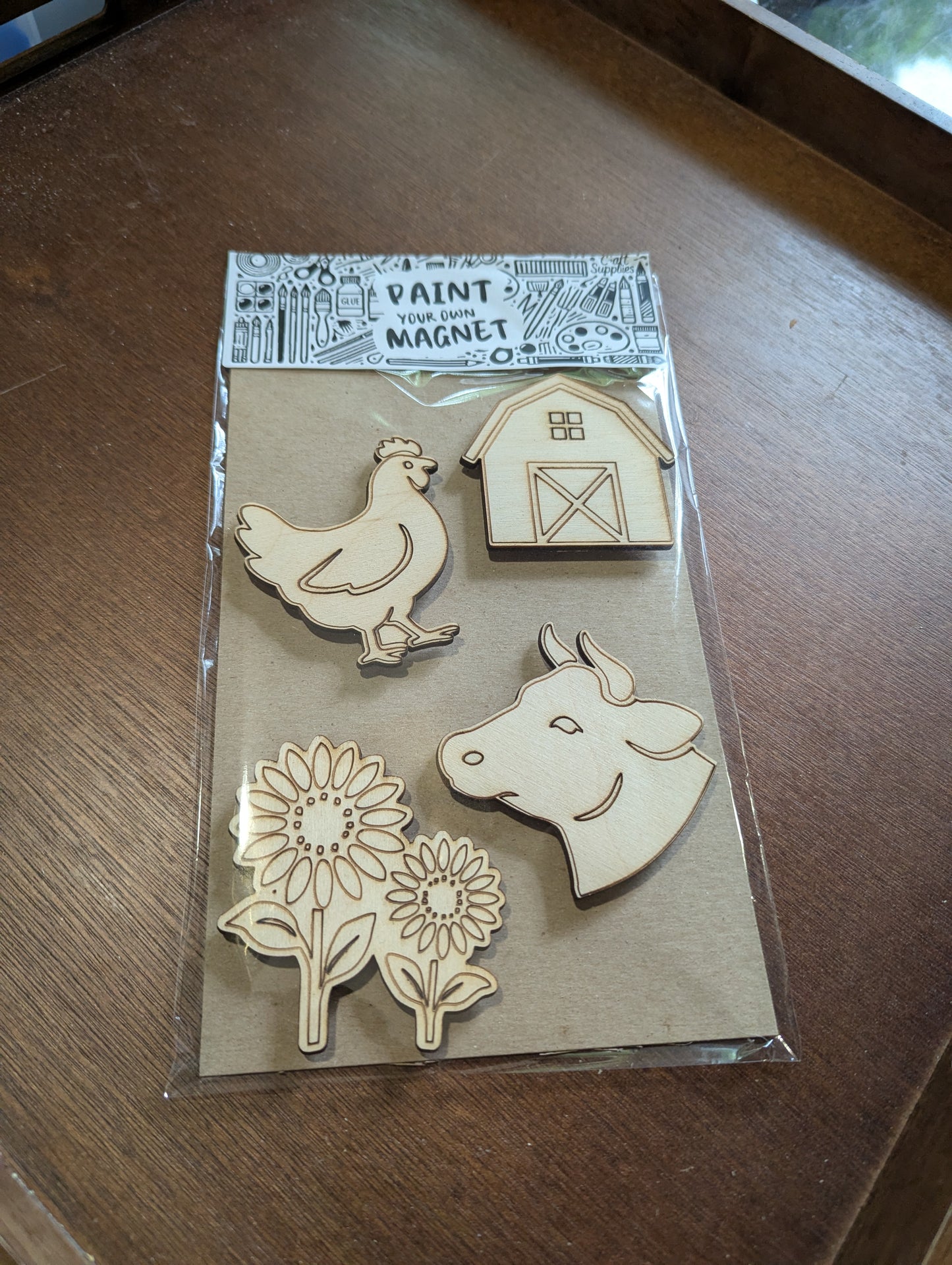Paint-Your-Own Magnet Kit – Laser Cut Fun for All Ages