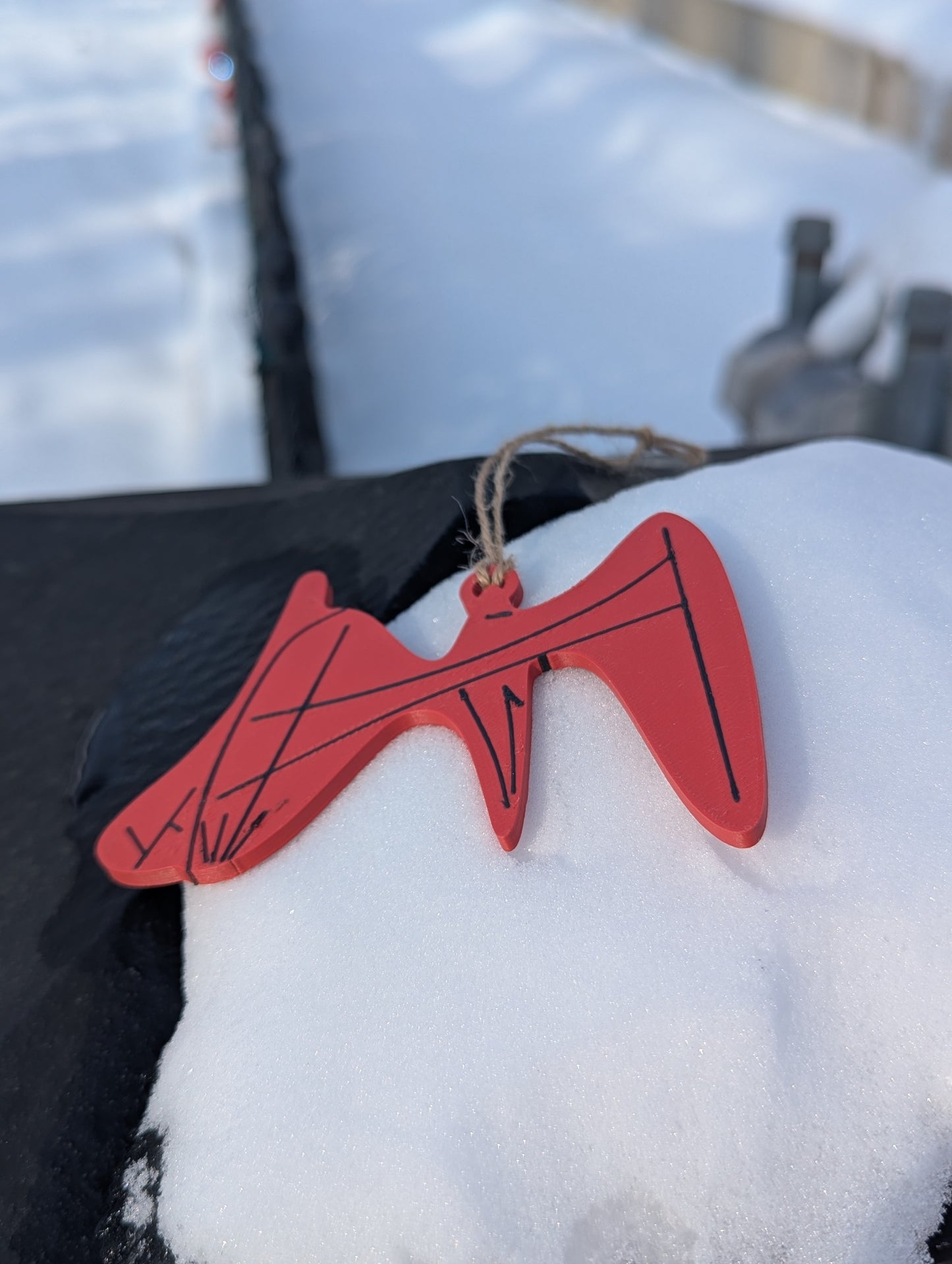 3D Printed Calder Ornament – Iconic Grand Rapids Sculpture